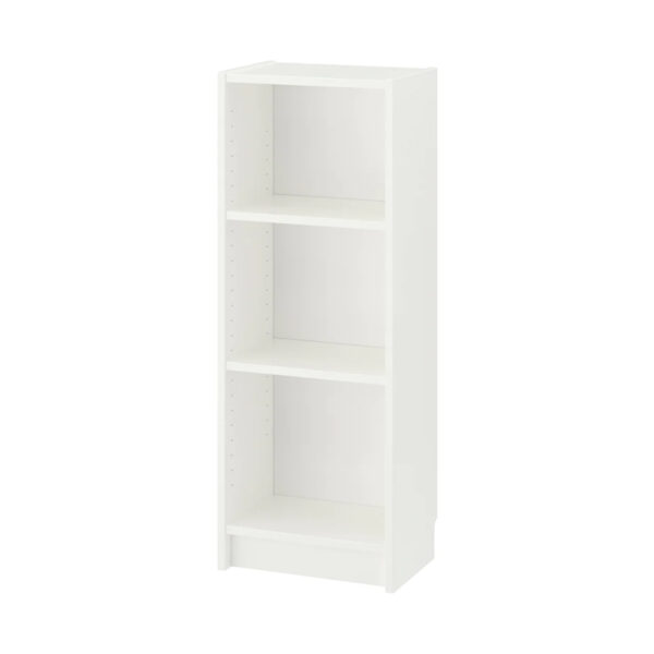 BILLY, Bookcase, white, 40x28x106 cm