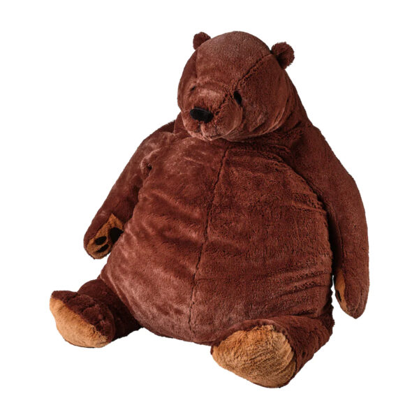 DJUNGELSKOG Soft toy, Brown bear