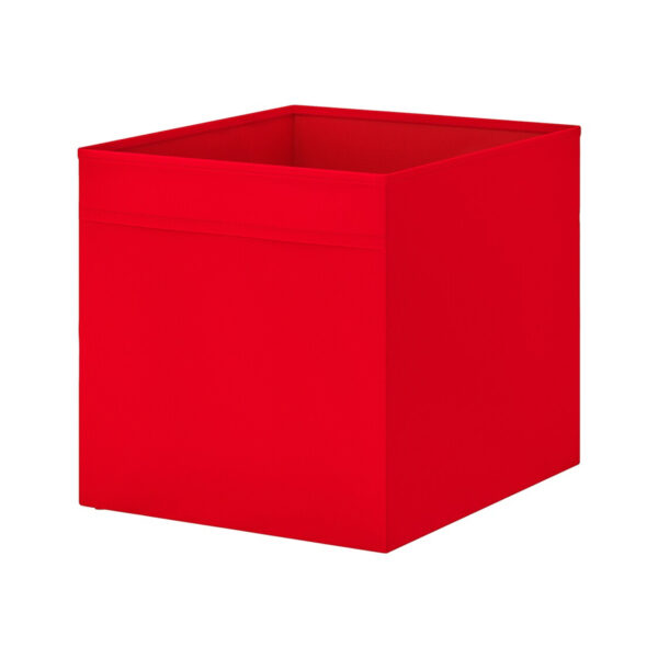 DRONA, Box, Red, 33x38x33 cm