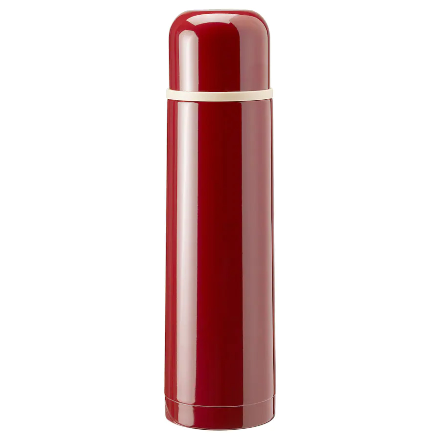 HALSA Steel vacuum flask, Red, 0.5L
