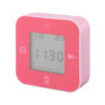 LOTTORP Clock/thermometer/alarm/timer, Pink