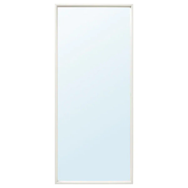 NISSEDAL Mirror, White, 65x150cm