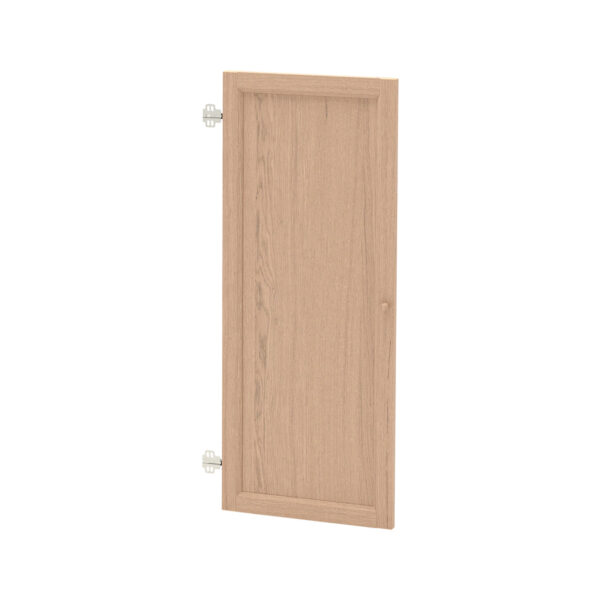 OXBERG, Door, White stained oak veneer, 40x97 cm