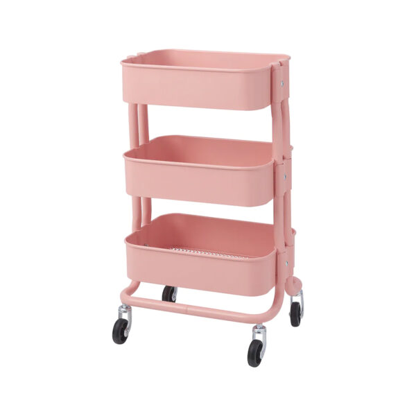 RASHULT Trolley, Pink, 38x28x65 cm