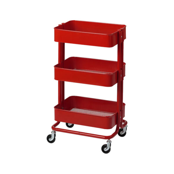 RASKOG Trolley, Red, 35x45x78 cm