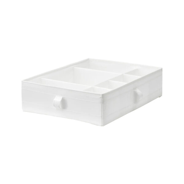 SKUBB, Box with compartments, 44x34x11 cm