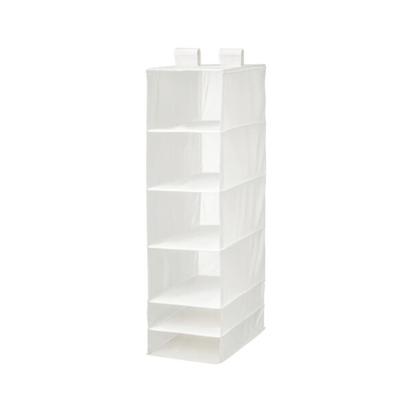 SKUBB, Storage with 6 compartments, 35x45x125 cm