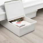 SOCKERBIT, Storage box with lid, 50x77x19 cm