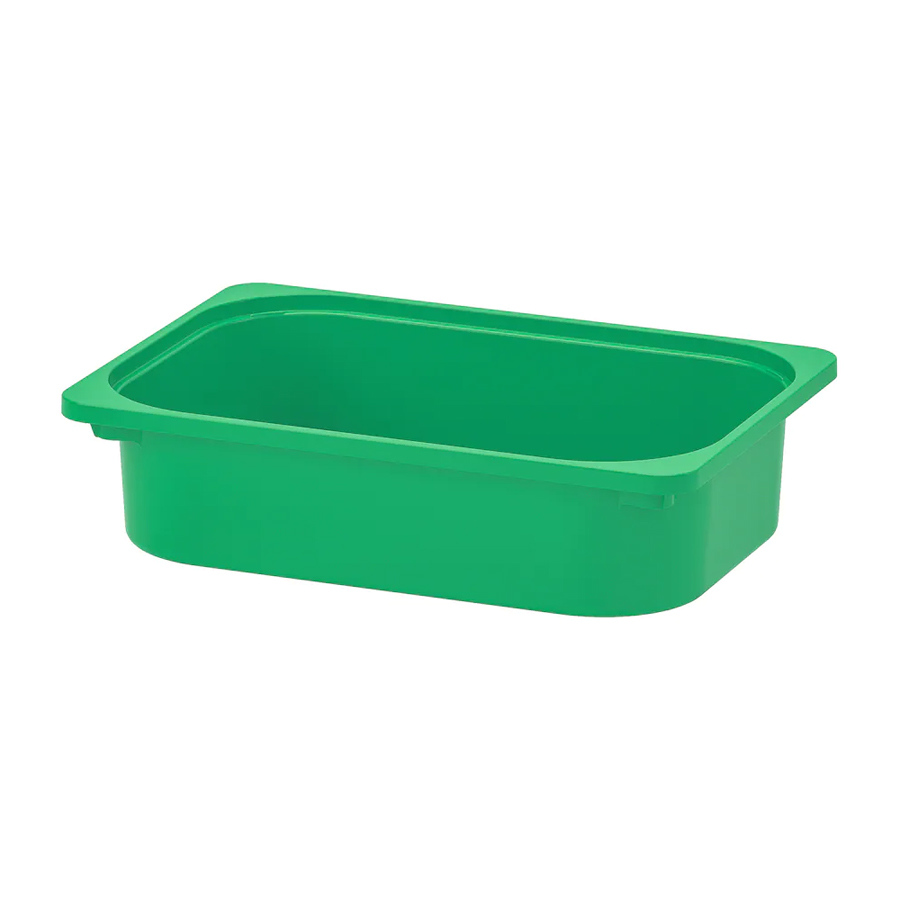 TROFAST, Storage box, 42x30x10 cm, green