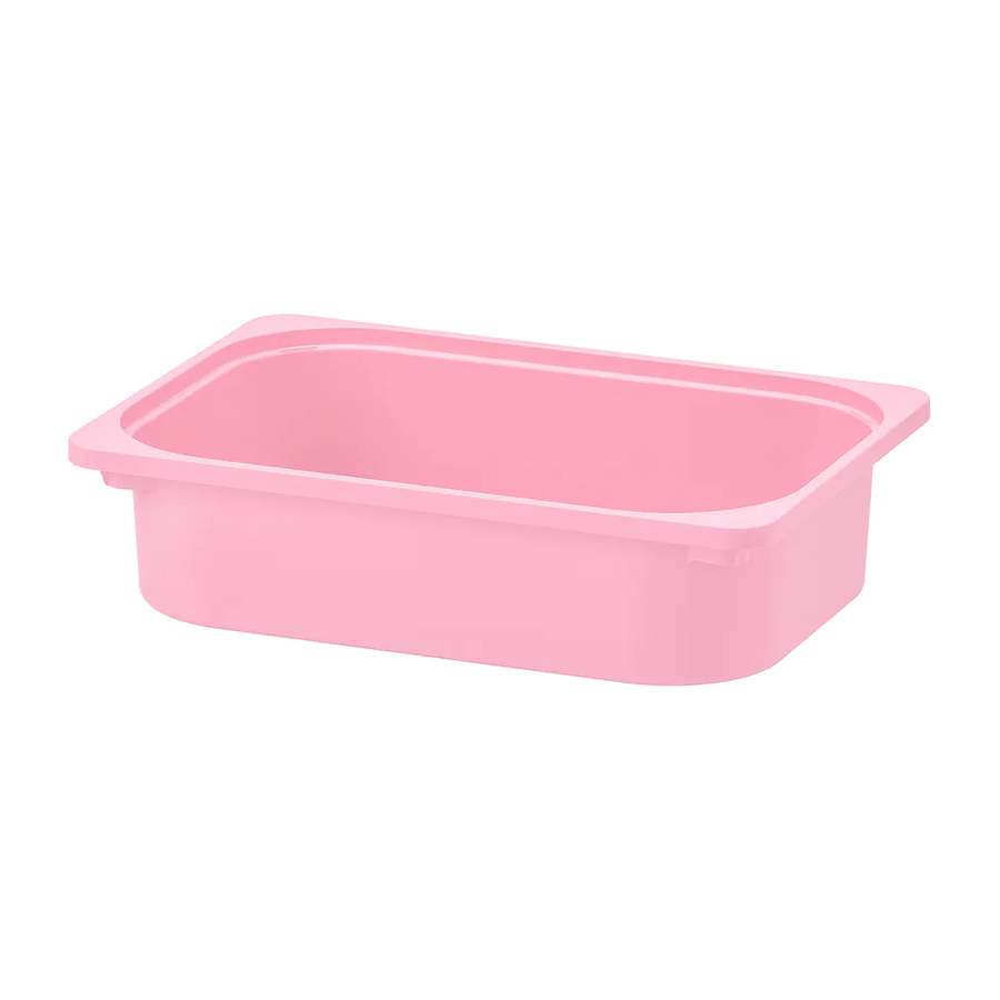 TROFAST, Storage box, 42x30x10 cm, pink