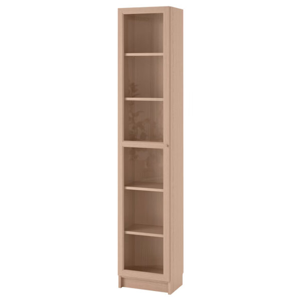 Ikea Billy Oxberg Bookcase With Glass, Billy Oxberg Bookcase Instructions
