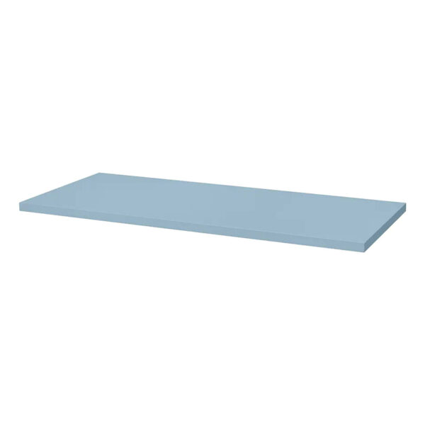 LAGKAPTEN, Table top, light blue, 140×60 cm