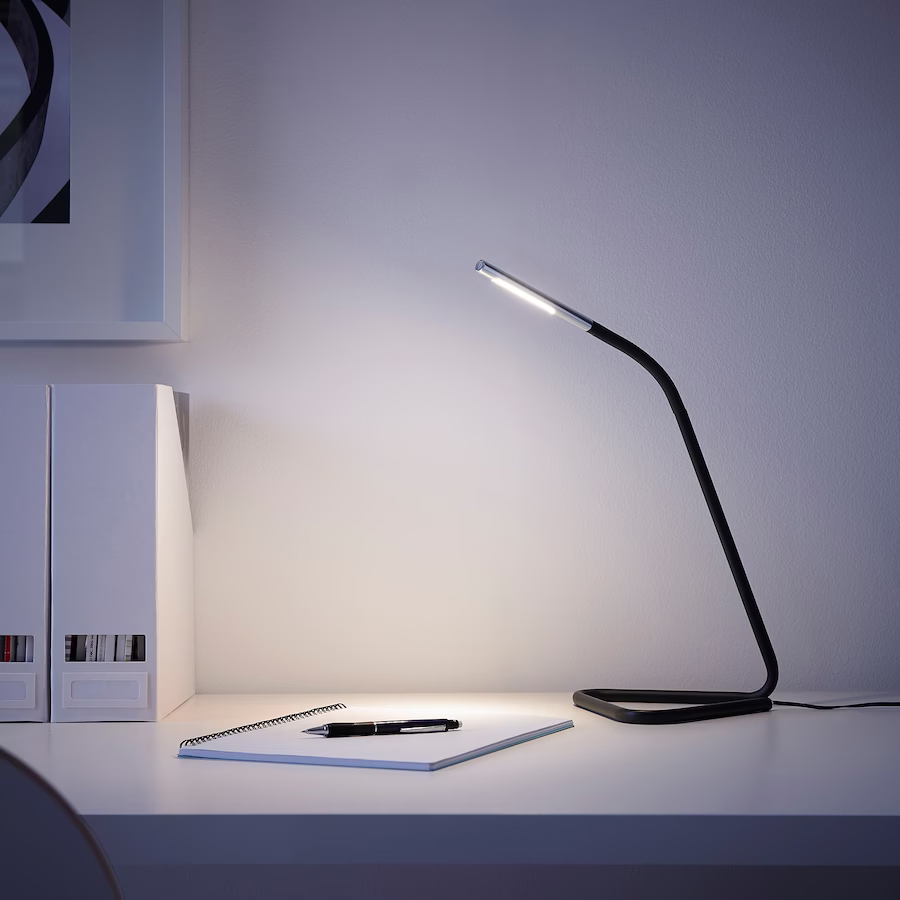 HARTE LED Work lamp, Black/Silver-colour