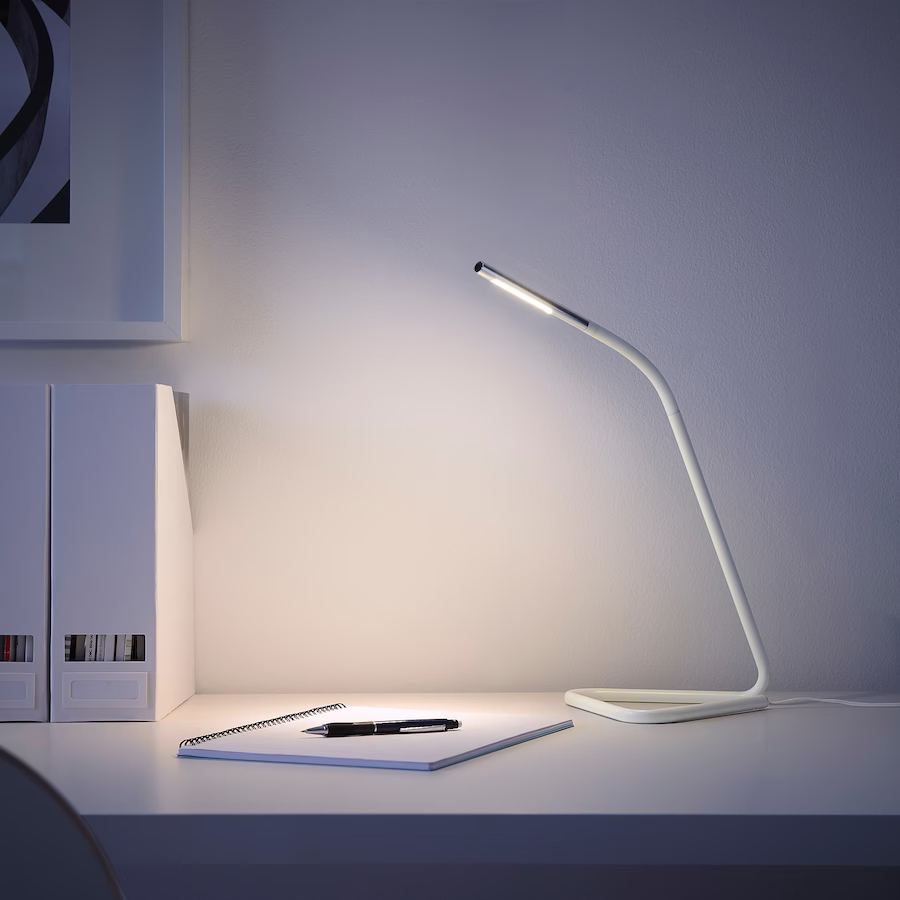 HARTE LED Work lamp, White/Silver-colour