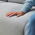 ANGERSBY 2-seat sofa, Knisa light grey