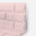 brick foam wallpaper