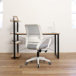 GAGU LEANBACK Office chair 11MW, White/Light grey