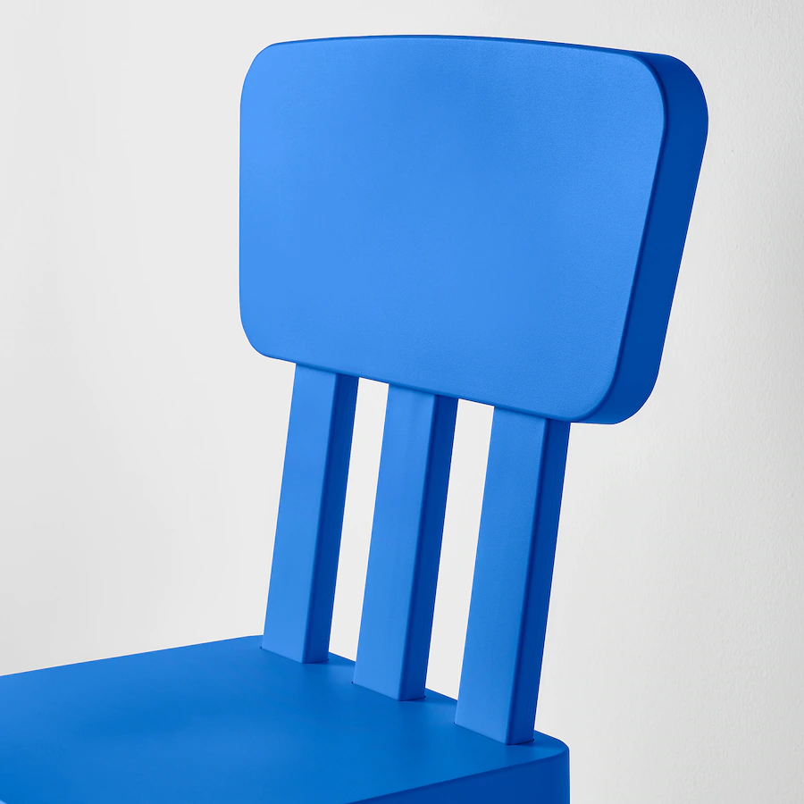 MAMMUT Children's chair, in/outdoor/blue