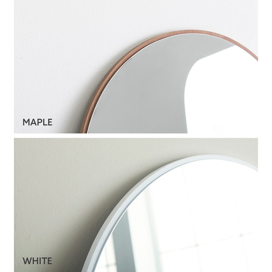 GAGU MARDI Frameless arched wall mirror, Shatter resistance, 60×160 cm