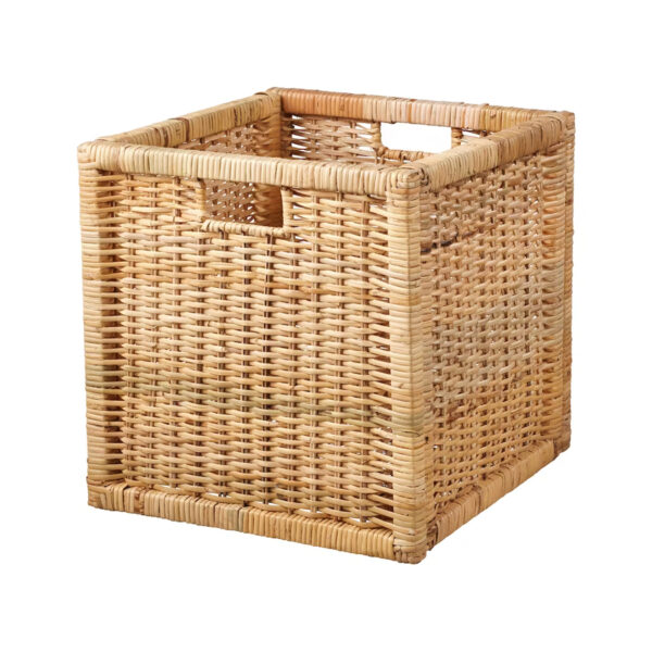 BRANAS Basket, 33x38x33 cm - Rattan