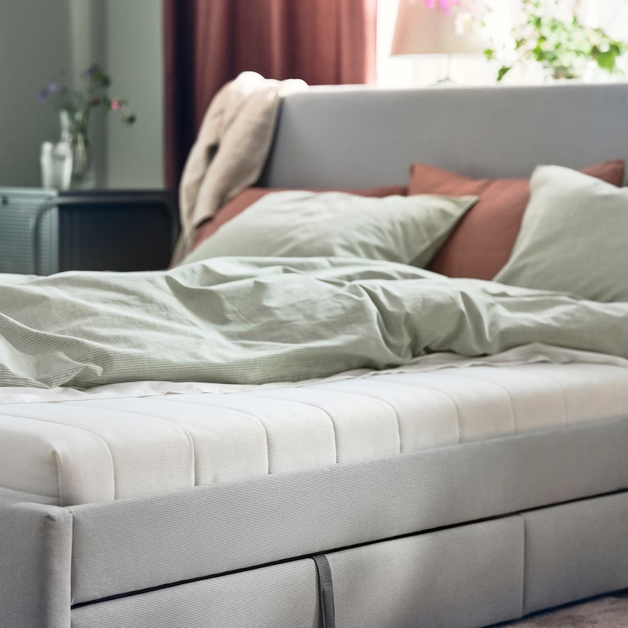 IKEA ASVANG Foam mattress, Firm/White, 80×200 cm