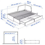 FLEKKE Day-bed w 2 drawers + 2 AGOTNES Mattresses, Firm, 80×200 cm