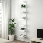 IKEA LACK Wall shelf unit, 30×190 cm - White