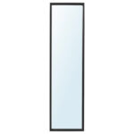 NISSEDAL Mirror, 40×150 cm - Black