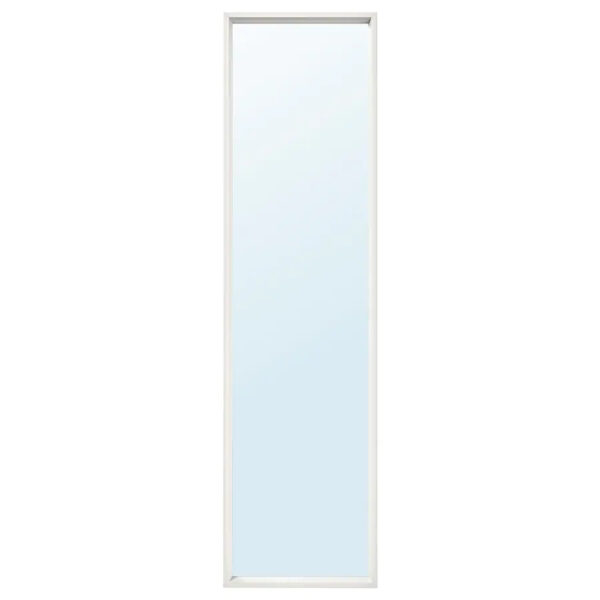 NISSEDAL Mirror, 40×150 cm - White