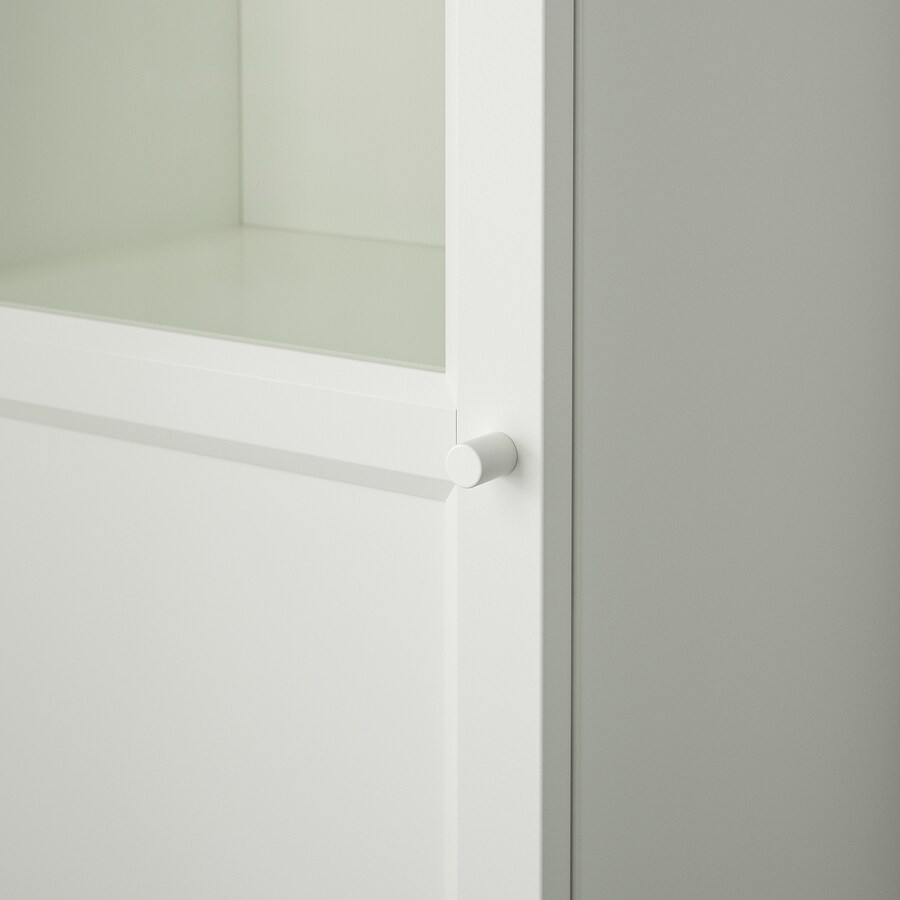 OXBERG Panel/Glass door, 40×192 cm - White