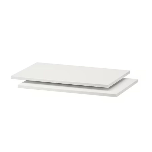 IKEA TROFAST Shelf, White, 2 pieces