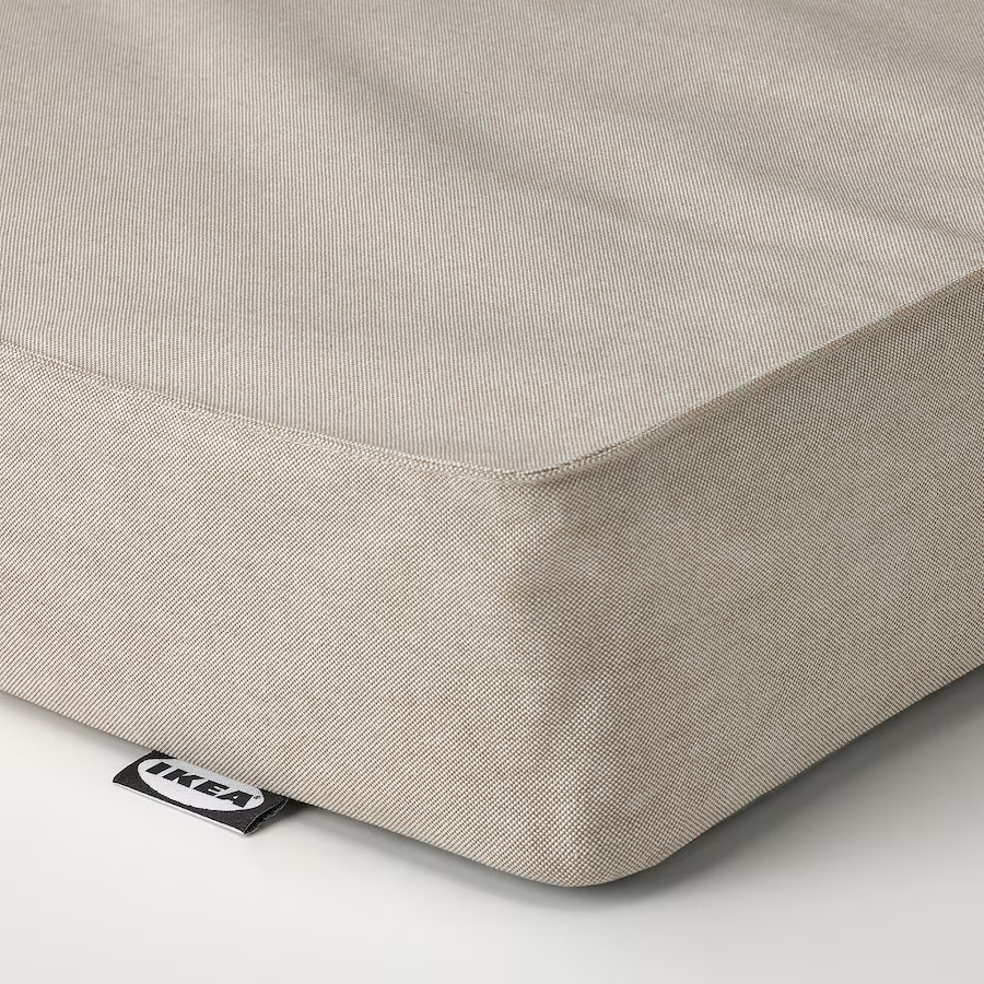 VANNAREID Pocket sprung mattress, Extra firm/Beige, 80×200 cm