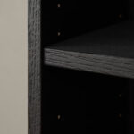 IKEA BILLY Bookcase, 40x28x202 cm - Black oak effect
