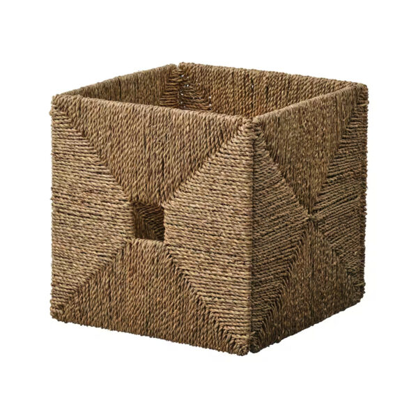 IKEA KNIPSA Basket, Seagrass, 32x33x32 cm