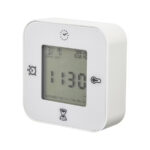 IKEA KLOCKIS Clock/thermometer/alarm/timer, White