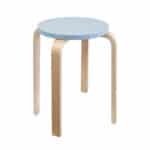 GAGU MARY round stool Light Blue