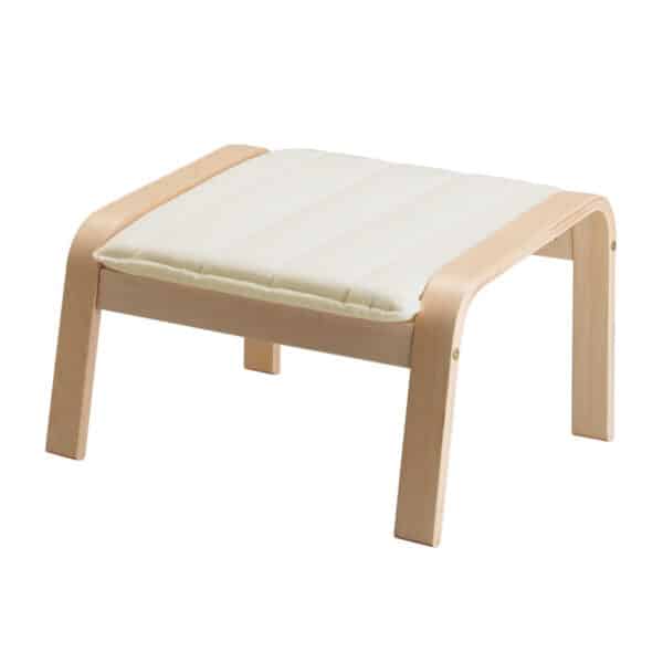 IKEA POANG Footstool, Birch veneer/Ransta natural