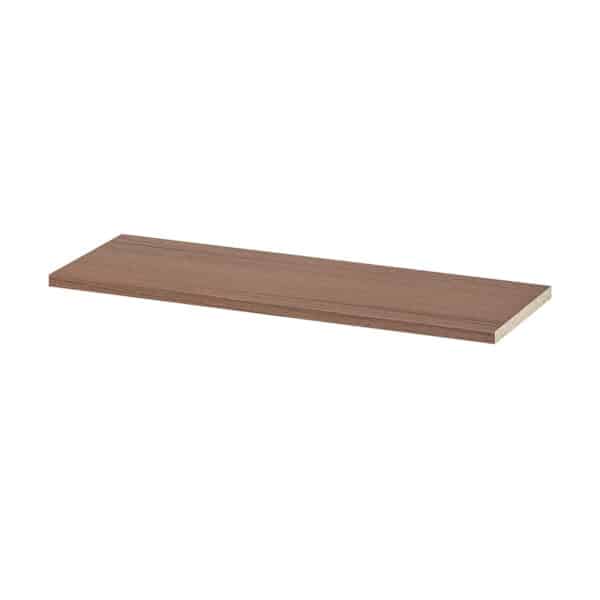 IKEA BILLY Extra shelf, 76×26 cm Brown ash veneer