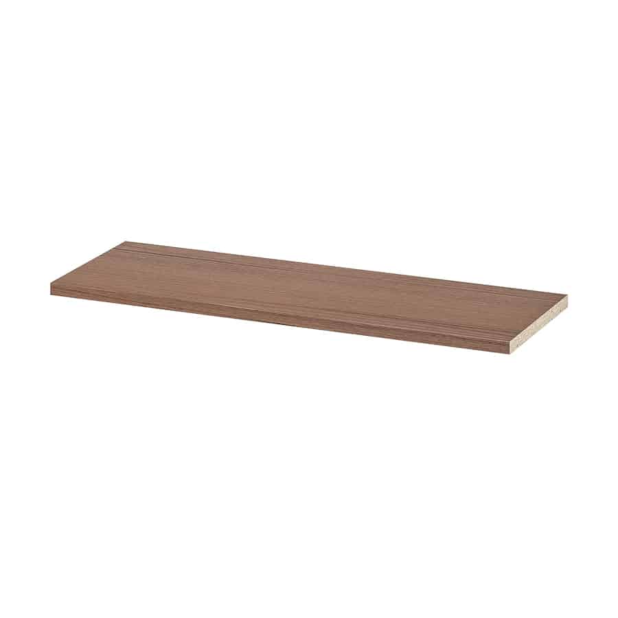 IKEA BILLY Extra shelf, 76×26 cm Brown ash veneer