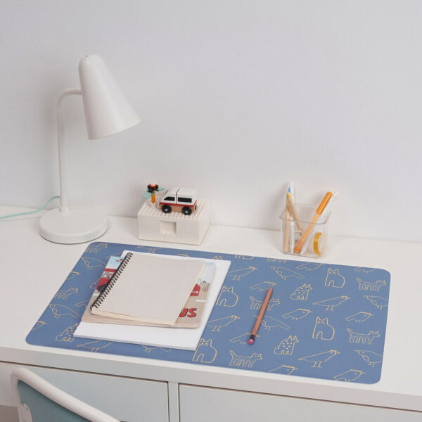 IKEA BONSYRSA Desk pad, Animal pattern, 60×37 cm