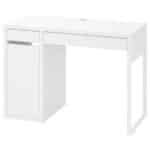 IKEA MICKE Desk, 105×50 cm White stained White