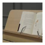 GAGU ALPHA Slope study desk 800, Oak/Black