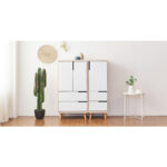 GAGU HANOVA Multi storage cabinet 600 Maple/White
