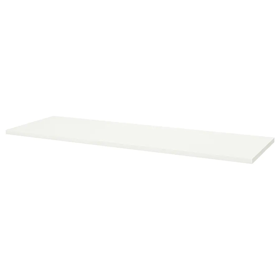 IKEA LAGKAPTEN Table top, 200×60 cm White