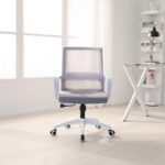 GAGU LEANBACK Office chair 13MW, White/Light grey