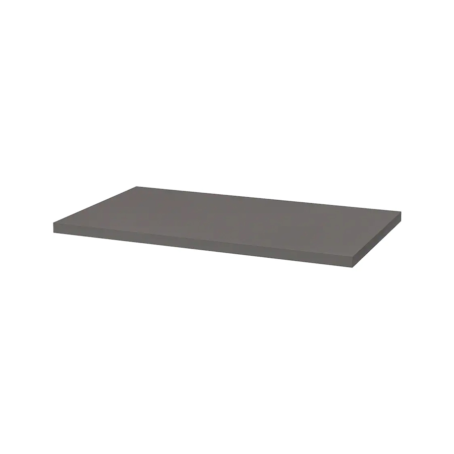 IKEA LINNMON Table top, 100×60 cm Dark Grey
