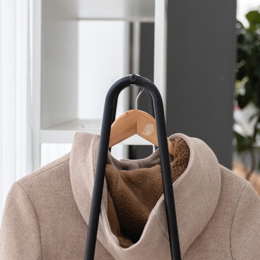 GAGU WIDUS Simple hanger clothes rack Black