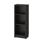 IKEA BILLY Bookcase, 40x28x106 cm - Black-brown