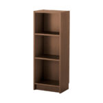 IKEA BILLY Bookcase, 40x28x106 cm - Brown ash veneer