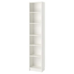 IKEA BILLY Bookcase, 40x28x202 cm - White
